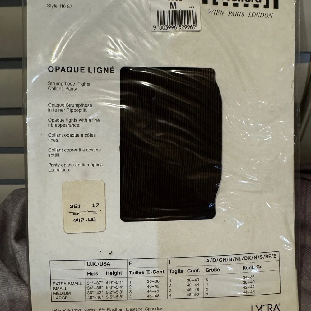 Wolford Opaque Cocoa brown medium‎ 11687